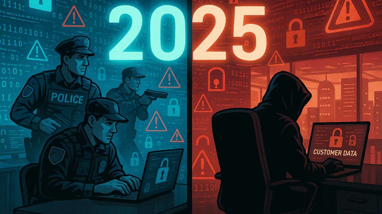 Cybersecurity 2025 shows law enforcement Operation Endgame success versus Coinbase insider threat breach