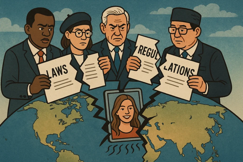 AI Deepfakes Are Taking Over The Internet in 2025 8 Global governments struggling to regulate AI deepfakes with fragmented laws and inconsistent enforcement.